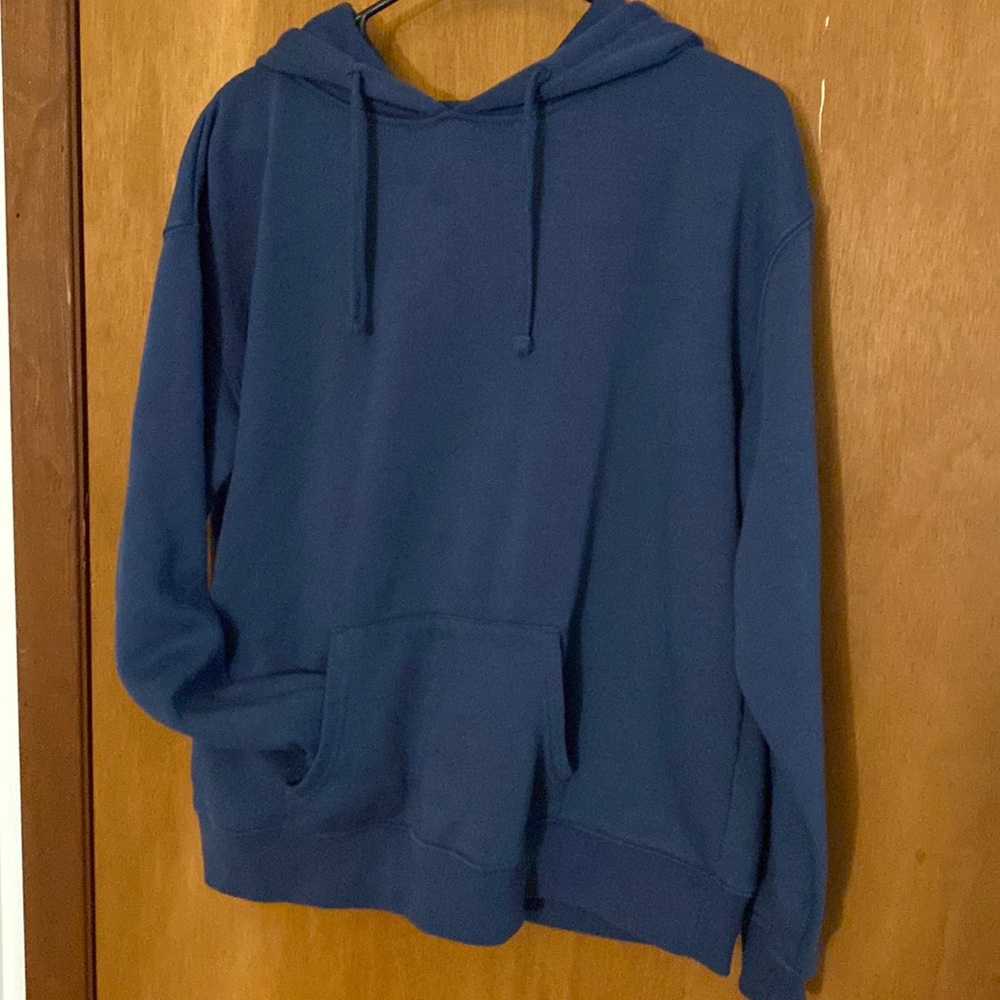 Navy blue hoodie